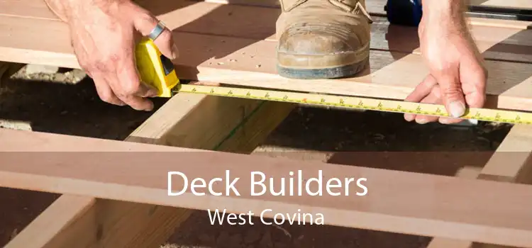 Deck Builders West Covina