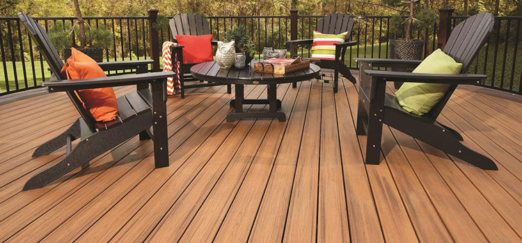 Black TREX Decking in West Covina, CA