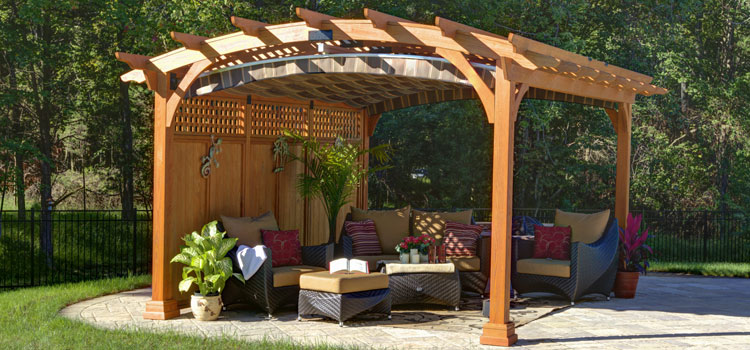 Modern Wood Pergola Installation in West Covina, CA